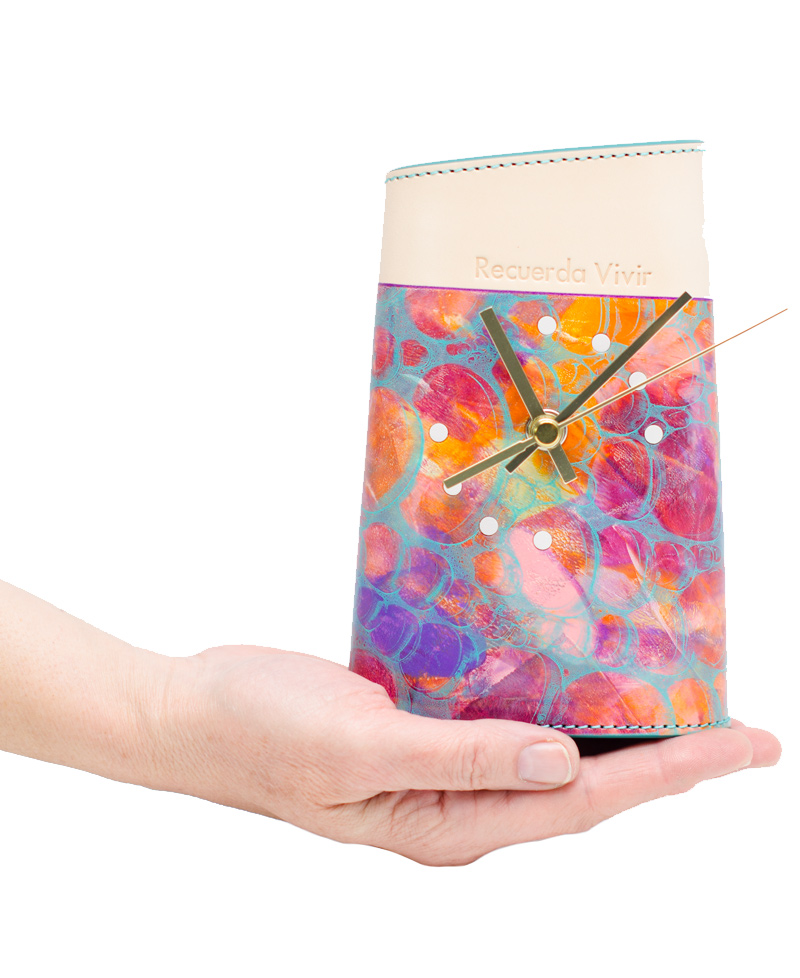 Reloj-Decoración-Sobremesa-Aire-Orgánico-Red