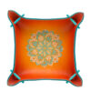1-Bandeja-Vaciabolsillos-Mandala-Cuadrada-M-Orange 1