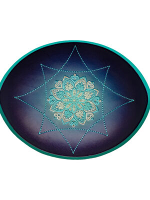 Bandeja Iris Mandala Ahormada Grande