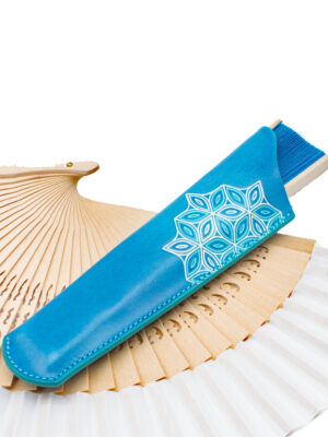 Funda Abanico Flor Triple